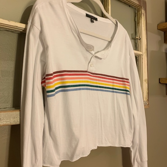 Love, Peace and Lazy Days White Long Sleeve - Picture 2 of 6